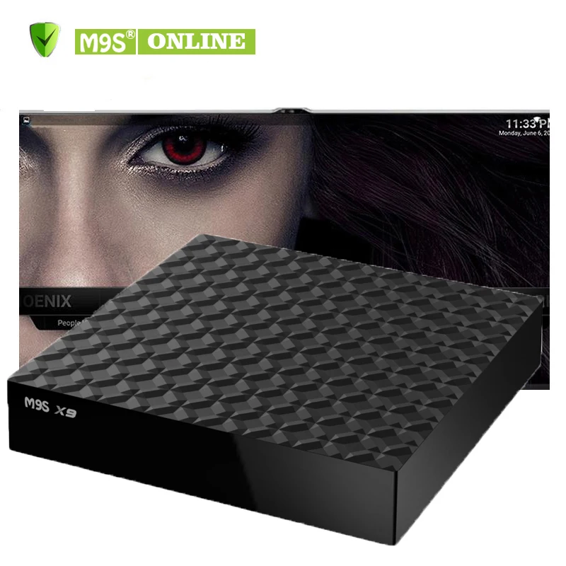 M9S X9 2G 16G RK3229 четырехъядерный Смарт ТВ приставка Android6.0 KD17.3 HDMI 4K 2 4G Wifi потоковый