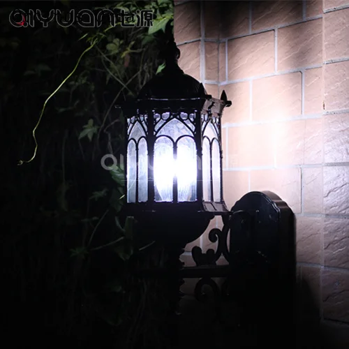 American creative personality LED outdoor wall lamp patio balcony corridor European retro waterproof gold | Освещение