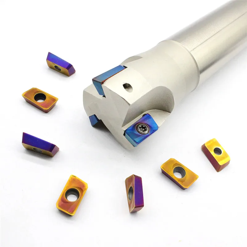 

APMT1604 PDER 10PCS+1PCS BAP400R C32 35 350 3T carbide insert for CNC Lathe Milling cutter holder milling tools holder