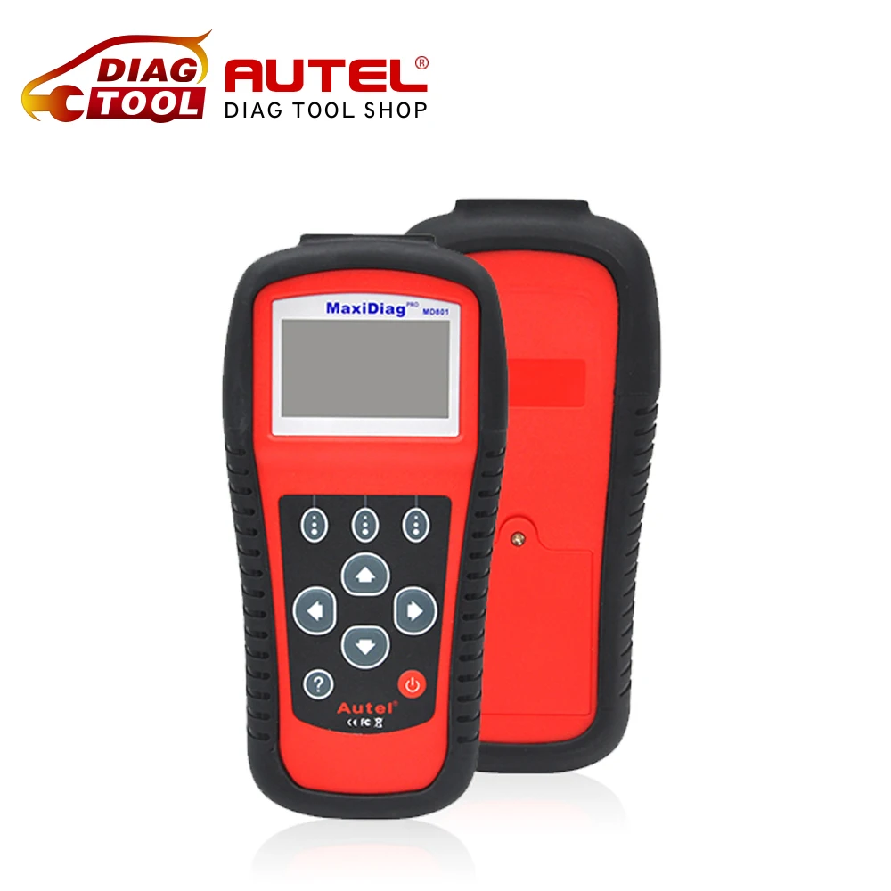 2016 DHL бесплатно Maxidiag MD801 code reader сканер для OBD1 OBDII протокол 4 в 1 диагностического