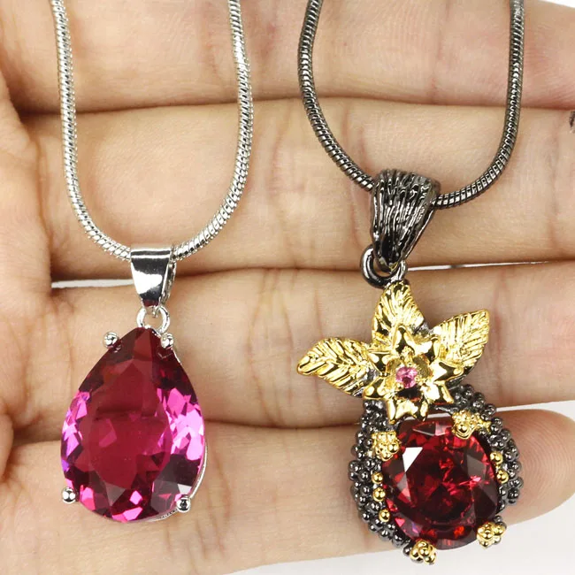 Новая мода серебряный и черный золото ожерелье из серебряных цепей 19-19 5 дюймов (2