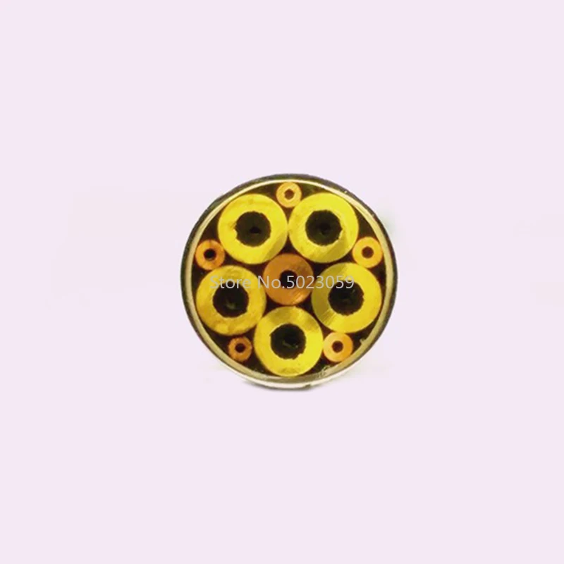 Мозаичные штифтовые заклепки сделай сам с хвостовиком ножа диаметром 5 мм