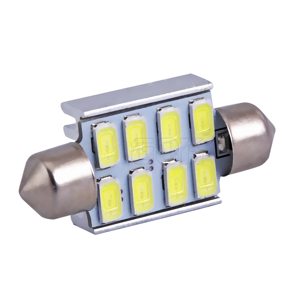 4x Автомобильный светодиодный фестон 8led c5w 8smd 5630 5730 festoon 36 мм CANBUS OBC безотказный