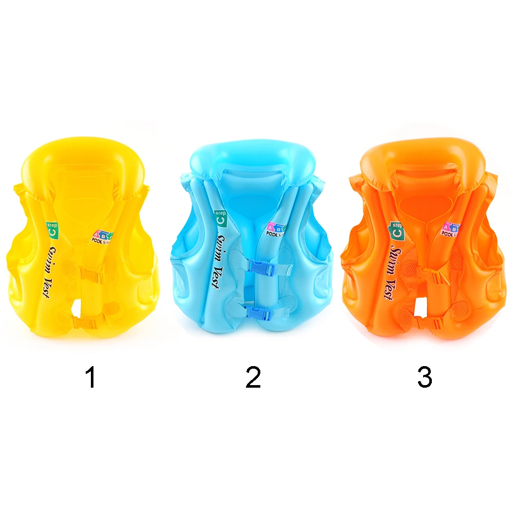Baby Life Jackets Kids Float Inflatable Swim Vest Jacket Swimming Aid For Age 3-6 | Спорт и развлечения