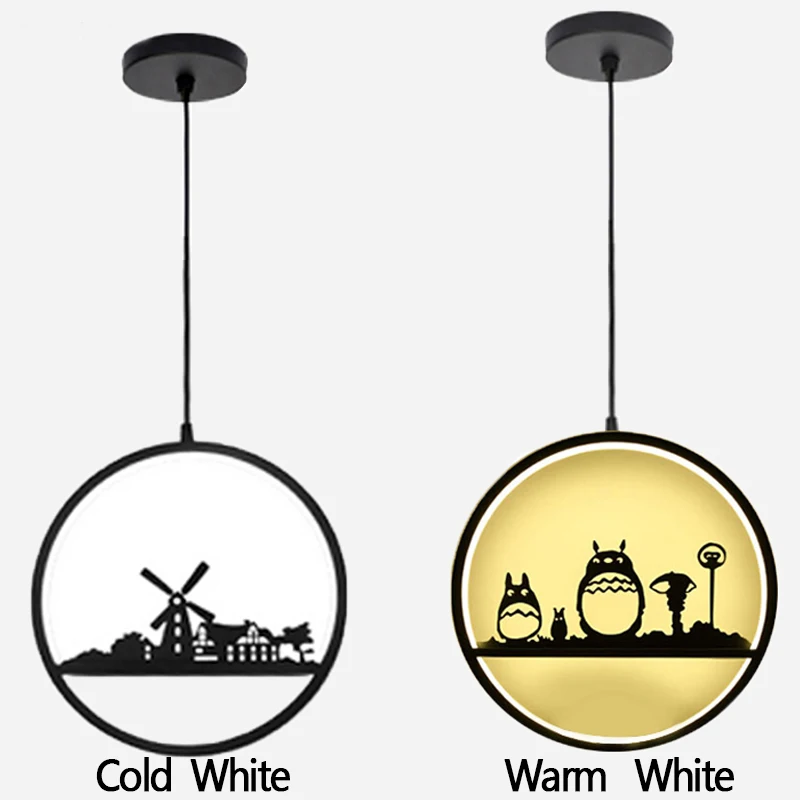 Креативная картина скандинавские подвесные светильники люстра освещение led hanglamp