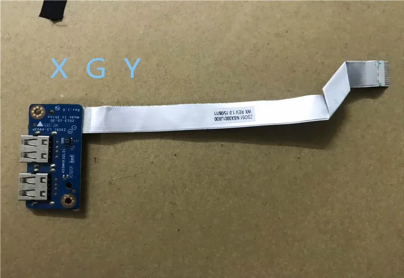 Оригинальная плата ввода-вывода для ноутбука HP 15-R 15-S 15-G 250 G3 ZSO51 LS-A993P USB 455MKK32L01