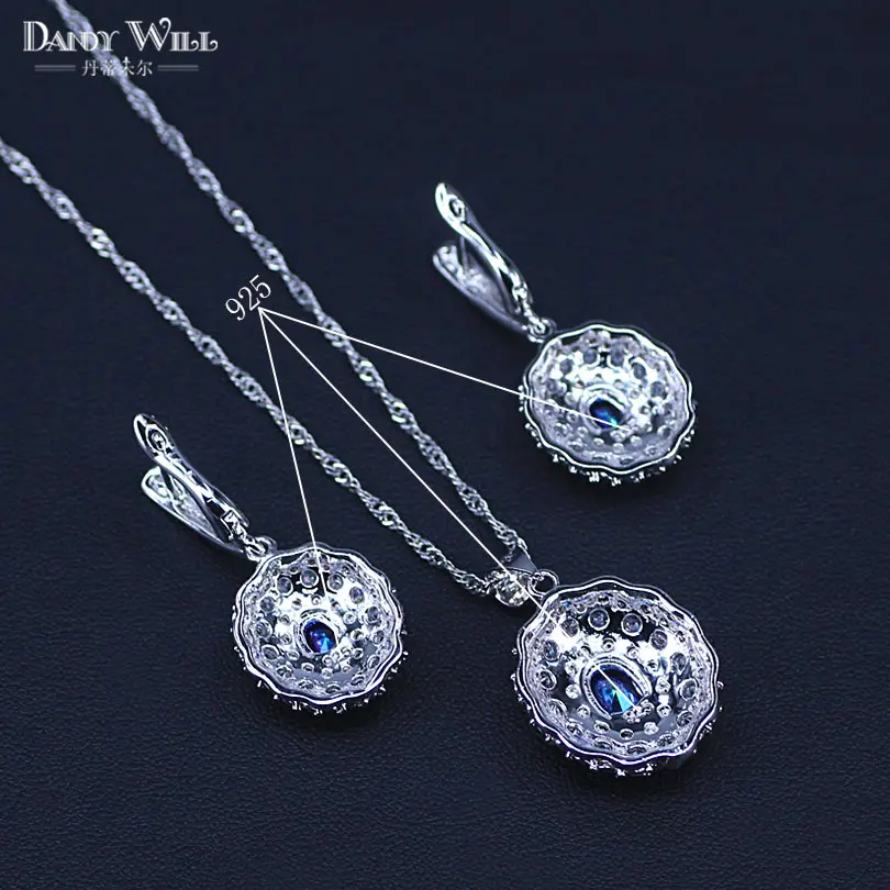 Натуральный мистик радуга кубический цирконий серебряный цвет