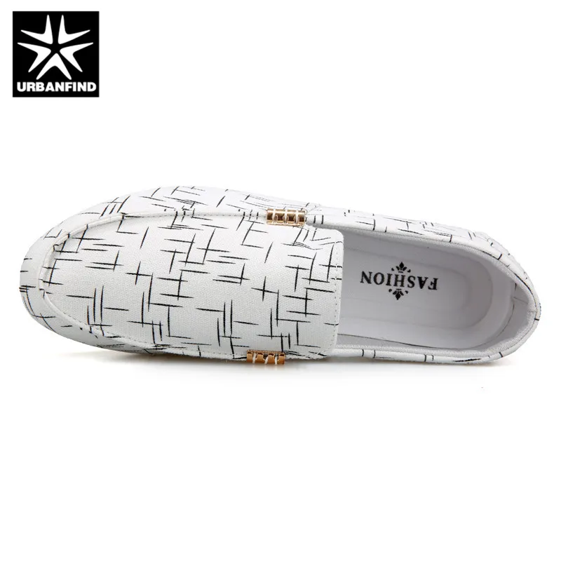 URBANFIND Men Loafers Shoes Casual 2019 Spring Summer Light Canvas Youth Breathable Fashion Flat Footwear | Обувь