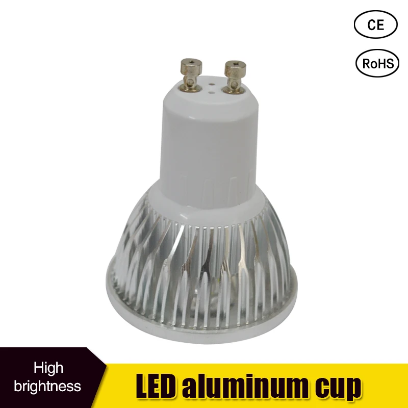

LED Spotlight 4w Ac85-265V 2835 Ampoule LED Lamp Bombillas LED Bulb GU10 Lamparas Spot light Candle Luz Spot luz