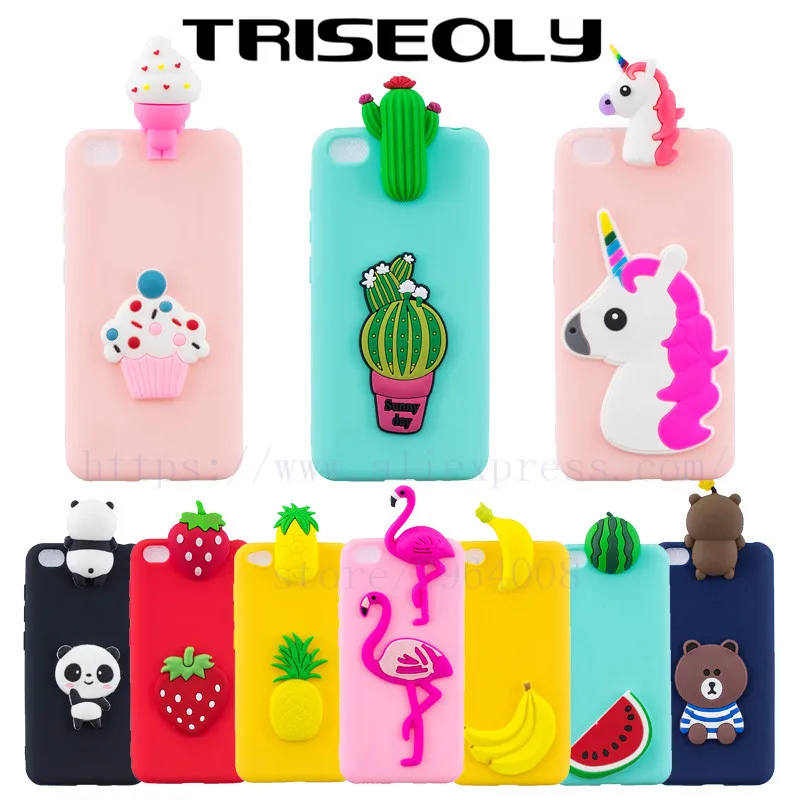 Чехол TRISEOLY для Xiaomi Redmi Go чехол силиконовый 3D стерео накладной защитный мягкий