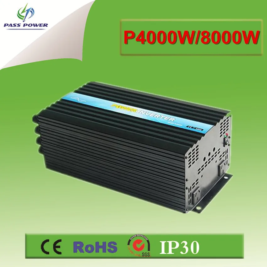 

Free Shipping ! Pure Sine Wave 4000W 48V Off Grid Solar Inverter 220V 230V
