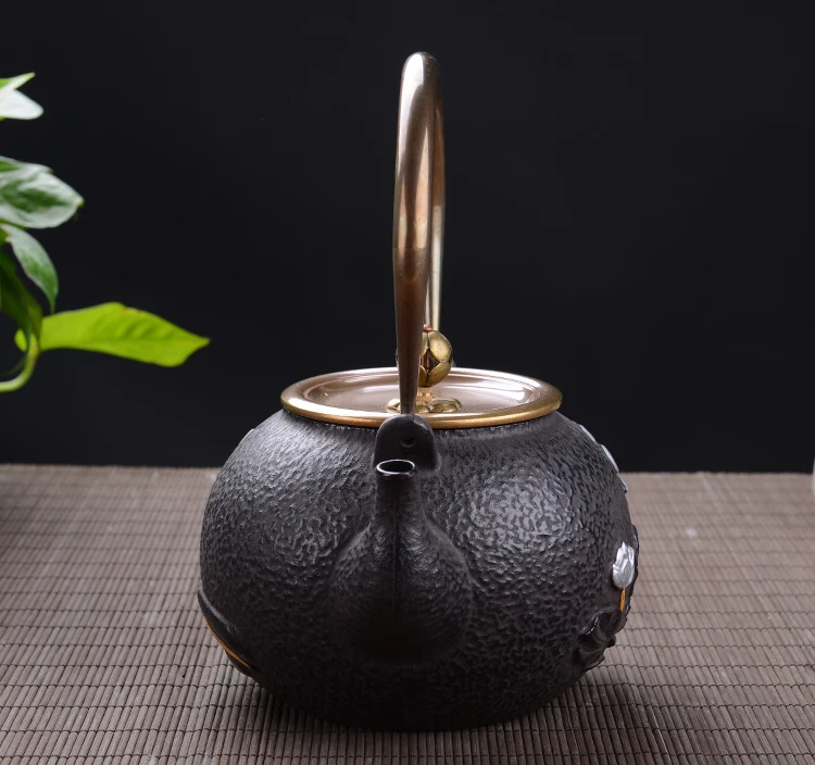 Bergamot lotus iron pot Cooking Thorn paint of high-quality | Дом и сад