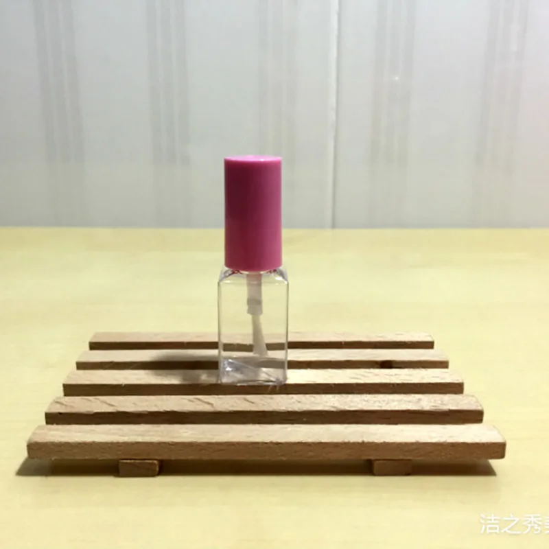Empty 5ml Plastic Cosmetic Nail Polish Bottle Refillable oil package Bottles Star Round Shape Container Free Shipping | Красота и