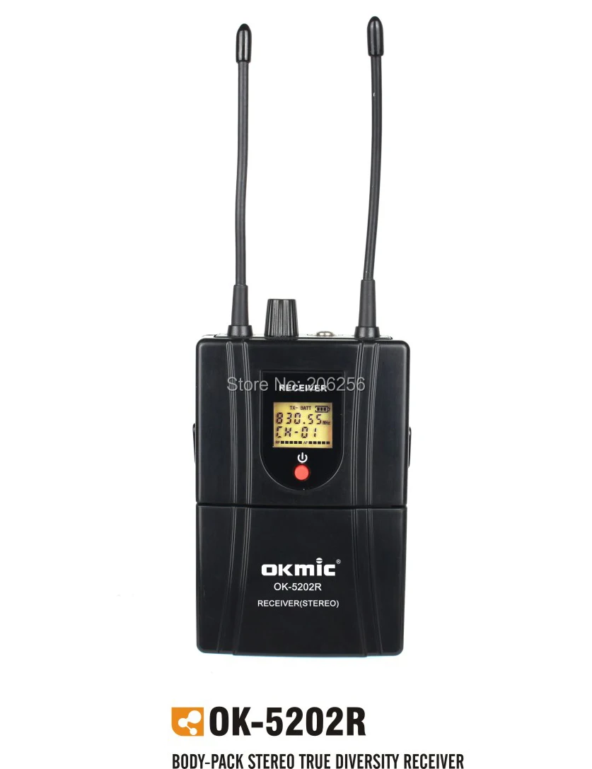 Передатчик OKMIC 003UT 5202R беспроводные приемники система контроля в ушах стерео