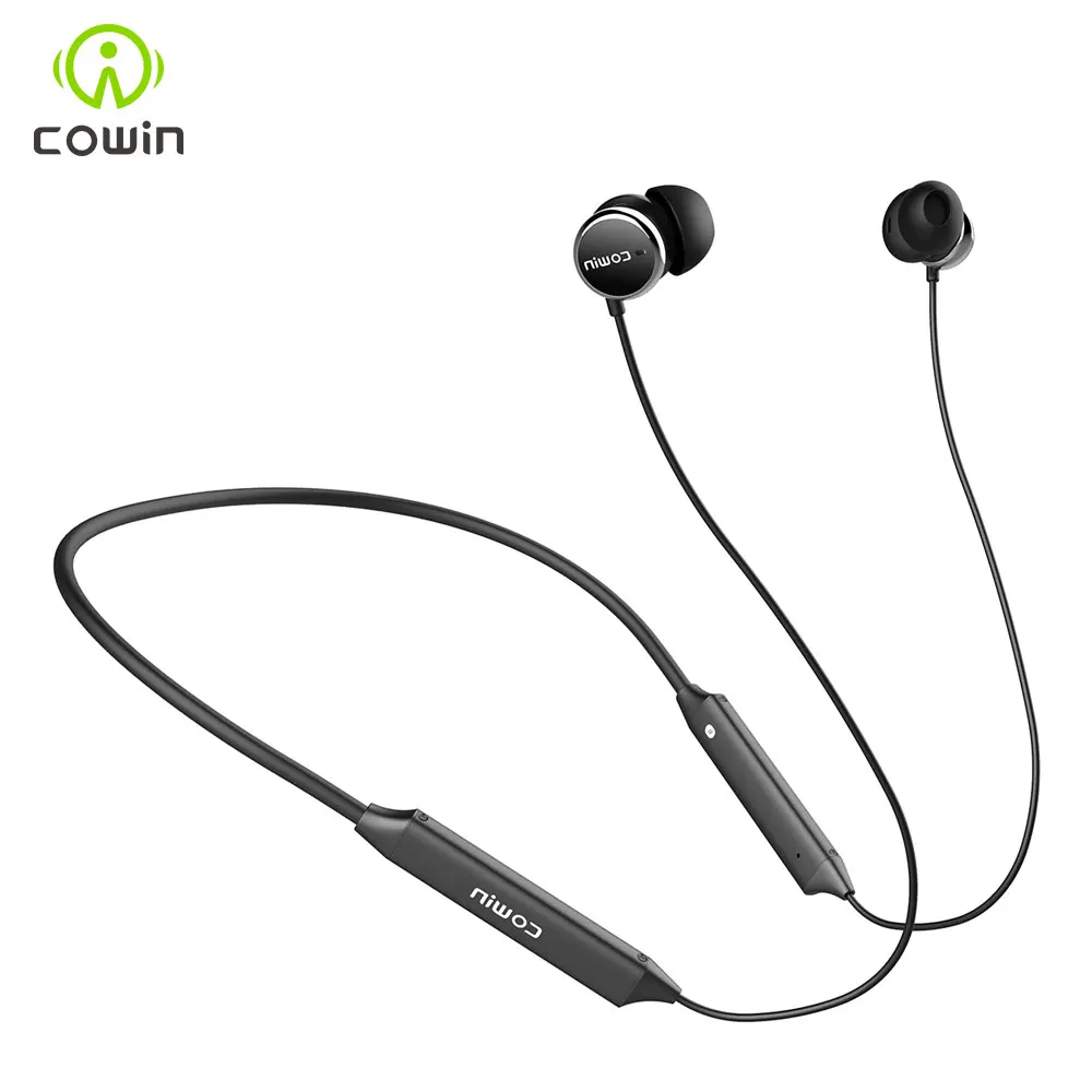 Беспроводные Bluetooth наушники cowin спортивные с активным шумоподавлением гарнитура