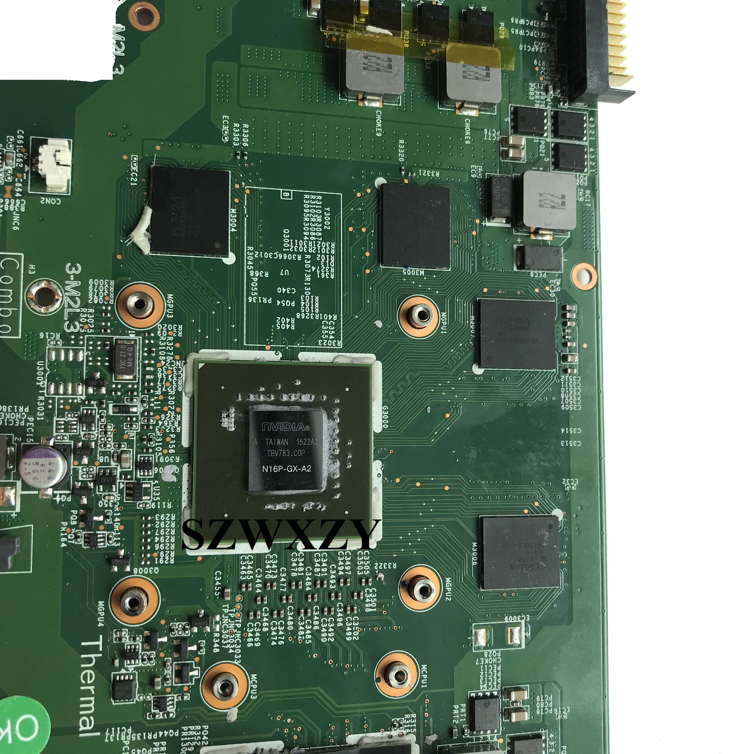 Отлично подходит для MSI GE62 2QD с i7 5700HQ 2 7 ГГц процессор MS 16J21 REV: 1 0 GTX960M Материнская