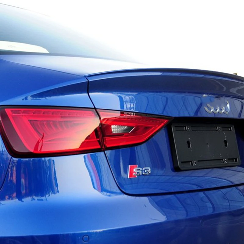 MONTFORD для Audi A3 S3 Седан 4 двери 2012 2013 2014 2015 ABS пластиковый Неокрашенный Цвет задний