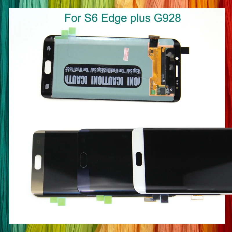 ЖК дисплей для SAMSUNG Galaxy S6 edge Plus G928 G928F дигитайзер сенсорный экран Super AMOLED +