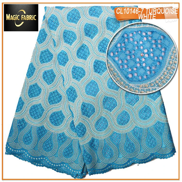 

Latest swiss voile lace 2017 swiss cotton voile fabric women lace fabric dry lace for african women dresses with stones CL10146
