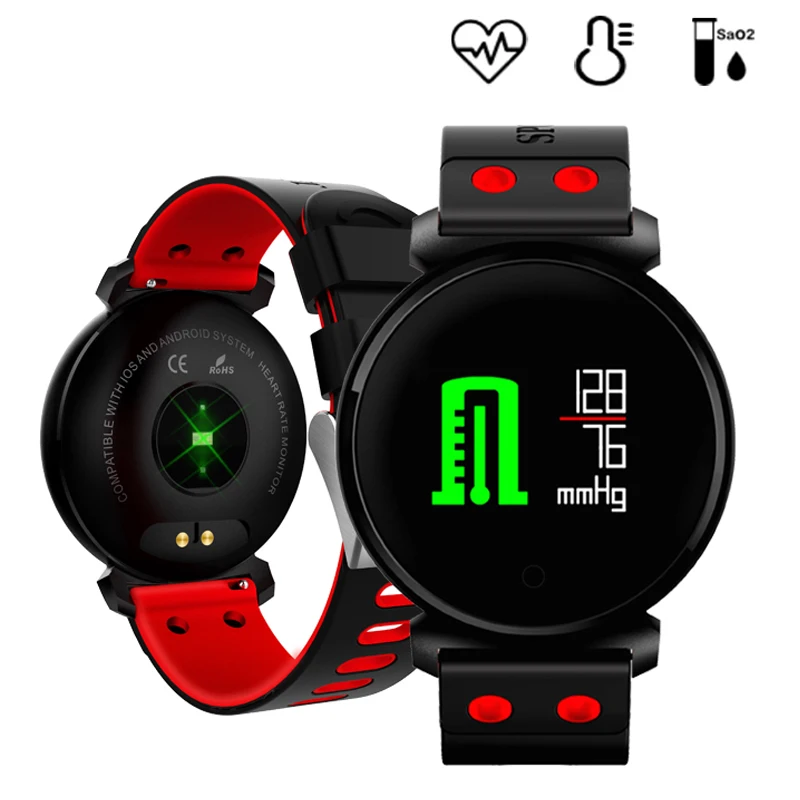 Качество K2 Bluetooth 4 0 Smartwatch сна/монитор сердечного ритма крови кислородом Давление