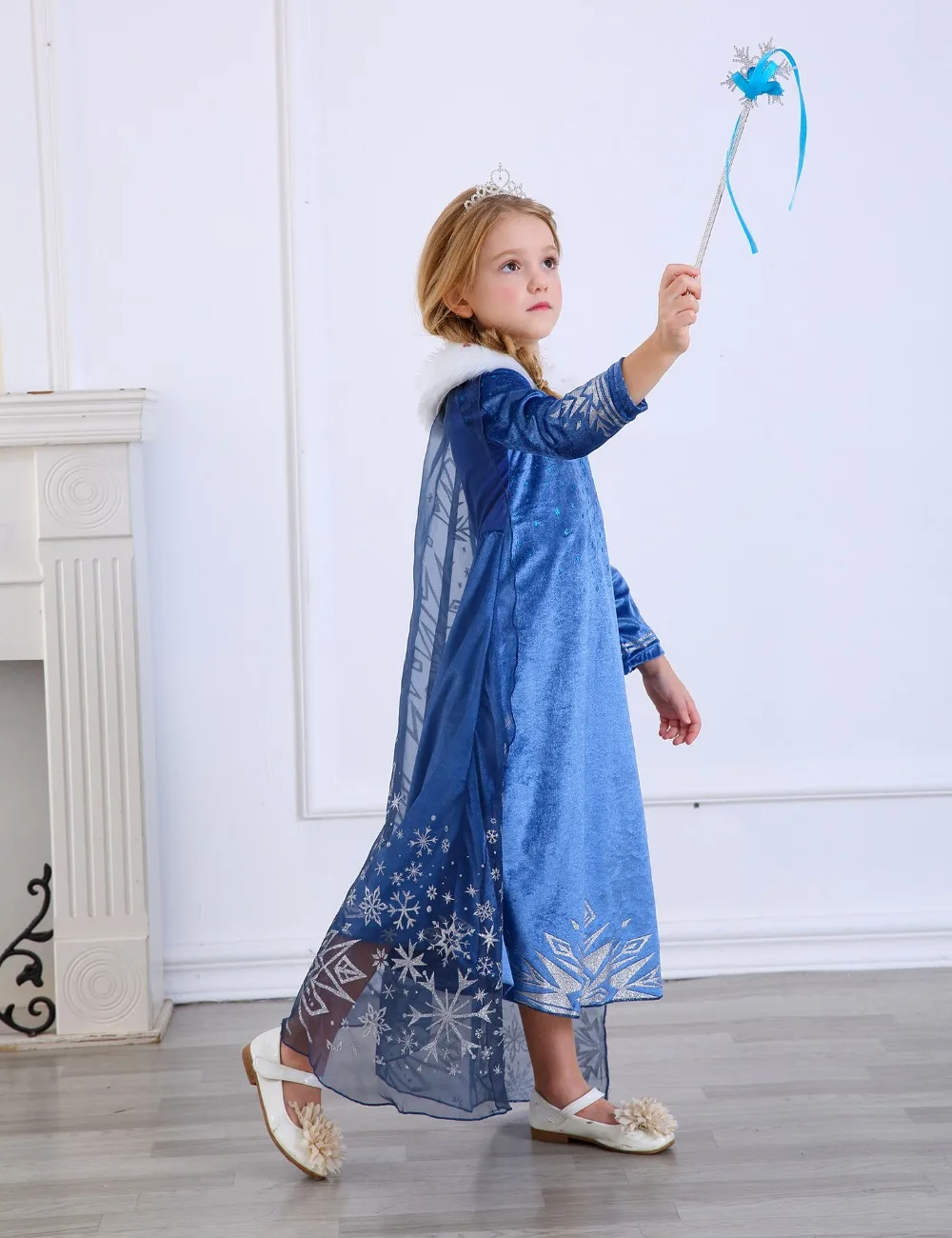 Детское платье принцессы Анна Эльза для девочек|princess cosplay|elsa dress cosplaydress cosplay |