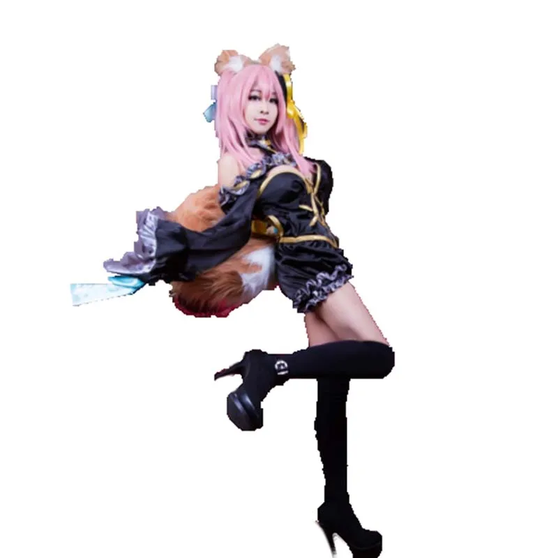 Fate/Extra CCC МНЛЗ Tamamo без mae костюм для Хэллоуина вечерние Костюмы косплея полный