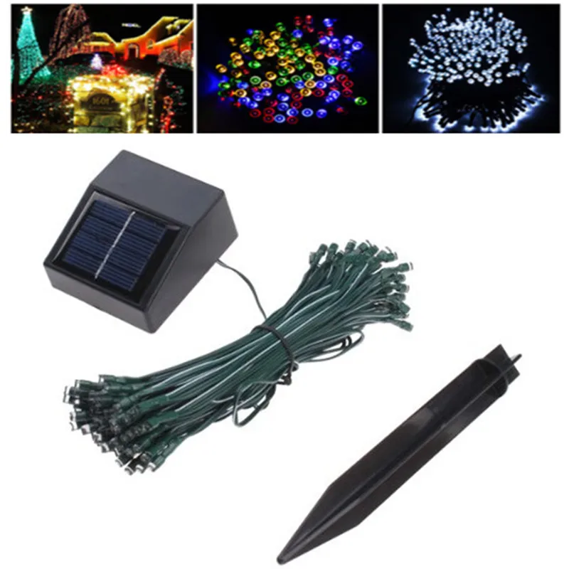 Новинка 100 светодиодная гирлянда для праздничного освещения Сказочная лампа на