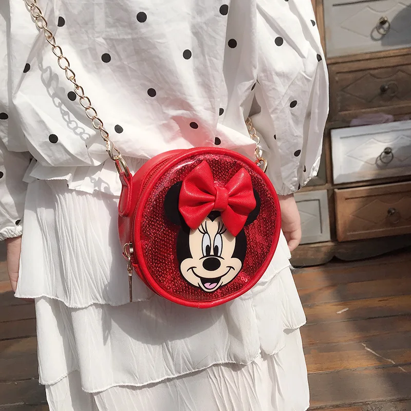 Детские Сумки disney новинка 2019 года сумка на плечо с блестками для мальчиков и