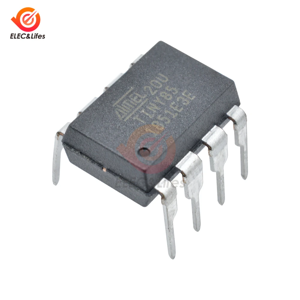 

1 шт., электронные микроконтроллеры, 8 контактов, DIP-8 ATTINY85 DIP8 85-20PU