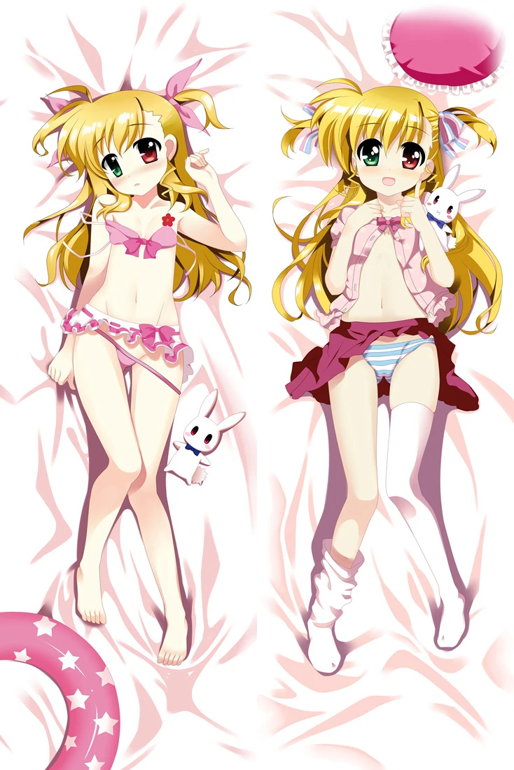 Аниме Волшебная девушка Lyrical Nanoha персонаж сексуальная Ариса баннер otaku Dakimakura