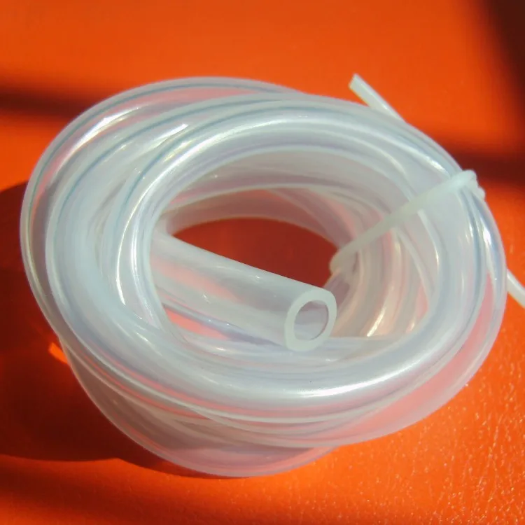 

1pcs 7*11mm 8x12 water cooling pipe transparent ultra soft silicone pipe for water block radiator Waterblock cooler