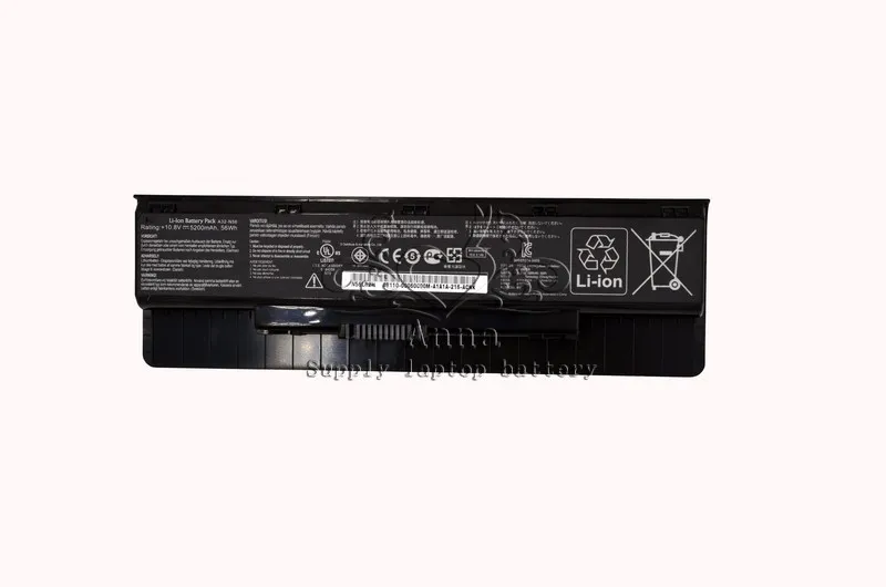 Аккумуляторная батарея JIGU для ноутбука Φ ASUS N46 N46V N46VJ N56 N56D N56DP N56V N56VJ N56VZ N76 N76V