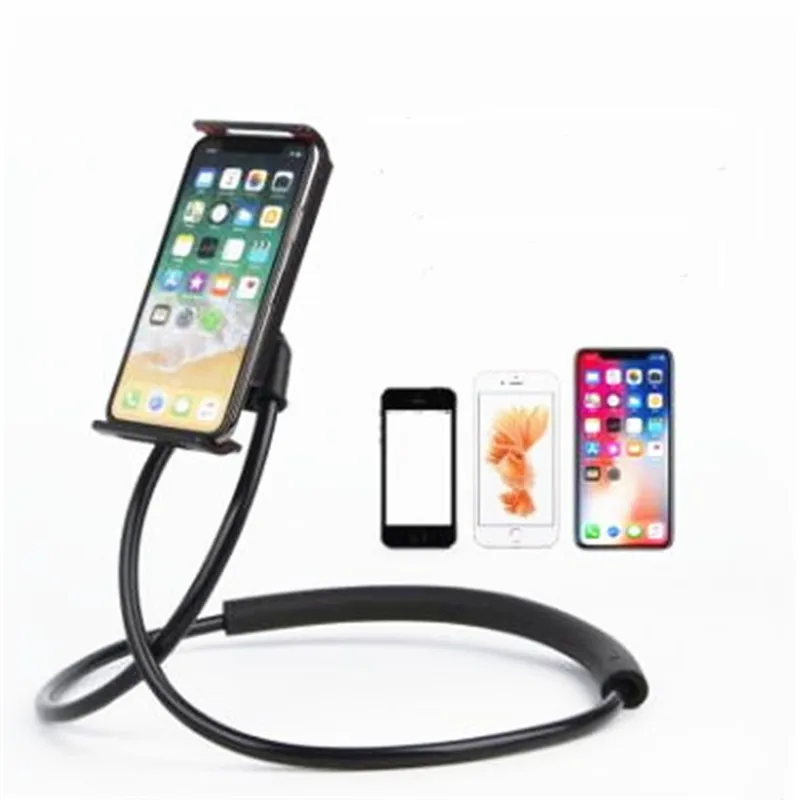 Ленивый шея держатель для телефона Подставка iPhone стол 360 градусов вращение
