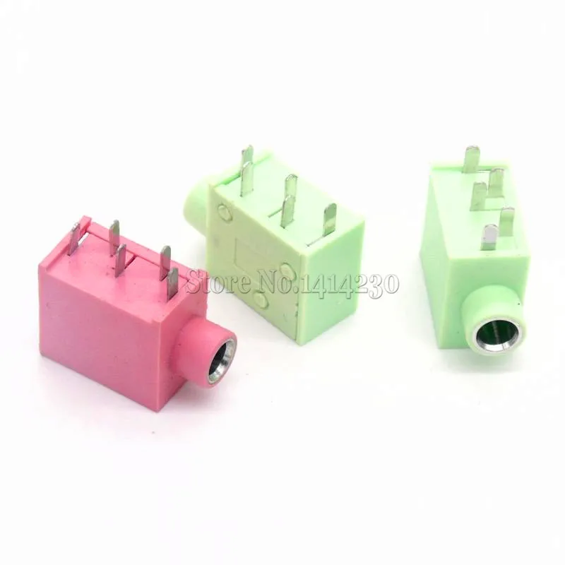 10 шт. встроенный разъем для наушников диаметром 3 5 мм|connector 3.5mm|connector femaleconnector 5pin |