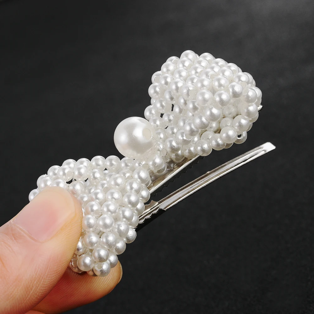 Женская заколка для волос с жемчужинами ручной работы аксессуары 2019 |