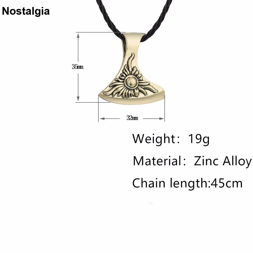 Славянский кулон ностальгия старинный топор амулет символ Wicca языческие