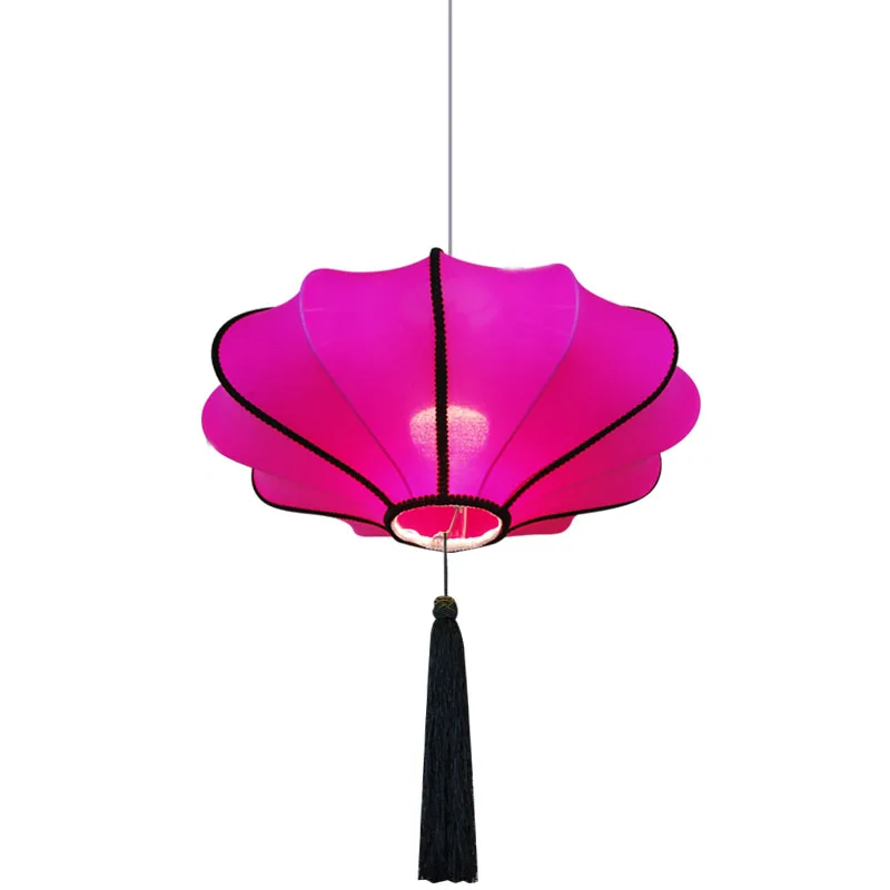 Подвесной светильник в китайском стиле из ткани ретро для гостиной|pendant lamp|hanging