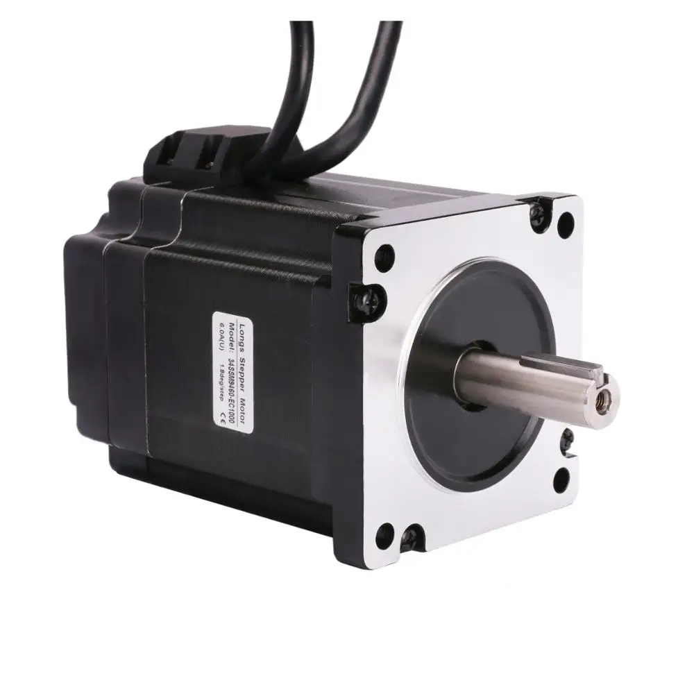 Замкнутый шаговый двигатель NEMA34 34SSM9460 121 мм 7.5N.m 1062oz. in 6A 1000line CNC Kit|Шаговый