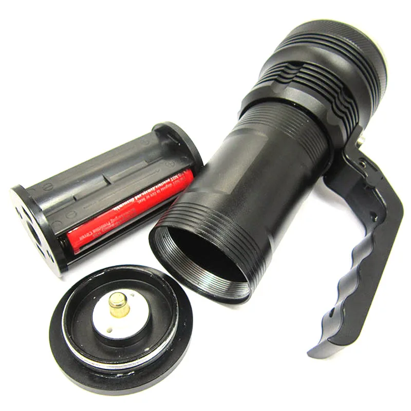 CREE Q5 Handlamp 6000 Lumens Torch Aluminum ALLoy LED Flashlight Lanterna High Power Waterproof For Camping By 2 x 18650 | Освещение