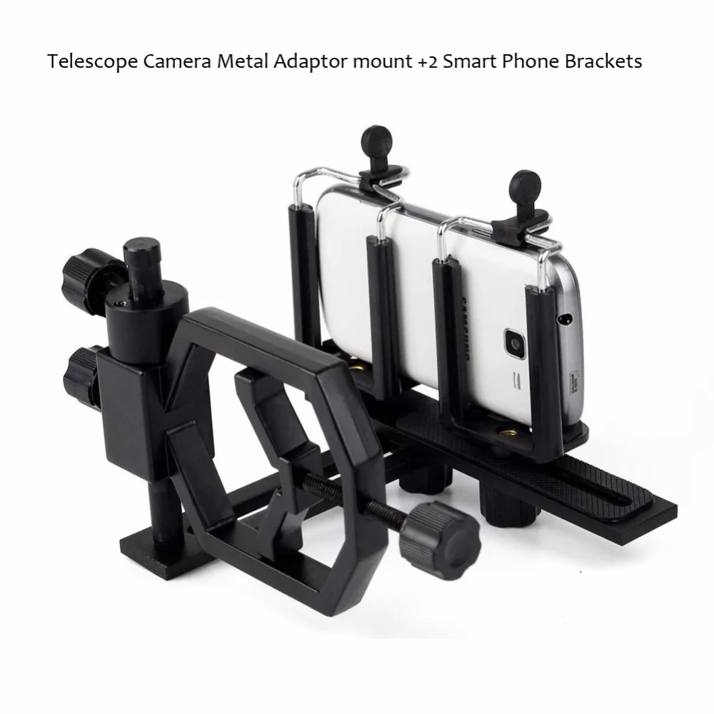 

Telescope Camera Metal Adaptor+mount Smart Phone Bracket 37-0023