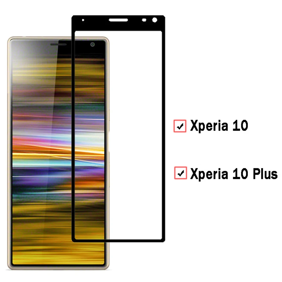 Защитное стекло для sony xperia 10 plus защитное snoy plus10 закаленное телефона пленка экрана