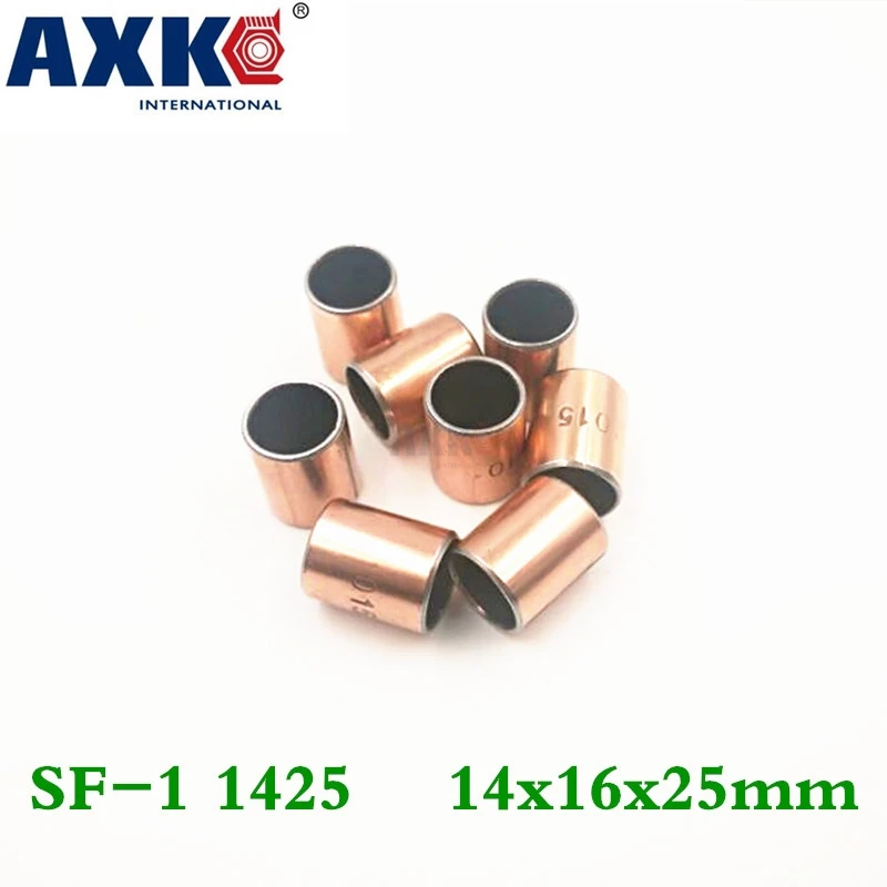 

Axk 50pcs Sf-1 1425 14x16x25 Mm Self Lubricating Composite Bearing Bushing Sleeve Free Shipping Sf1