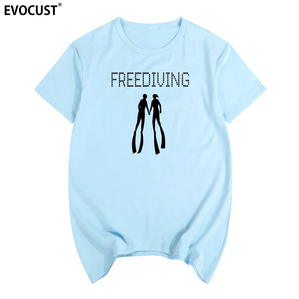 

2019 free diving dive Scuba Diver Evolution T-shirt Lycra Cotton Men T shirt Men Tee Funny Birthday Gift Present