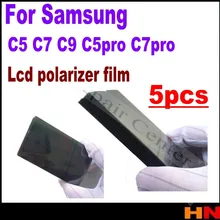 5 шт. поляризационная пленка для Samsung C5 C7 C9 C5pro C7pro c5000 c7000 c5010 c7010|lcd