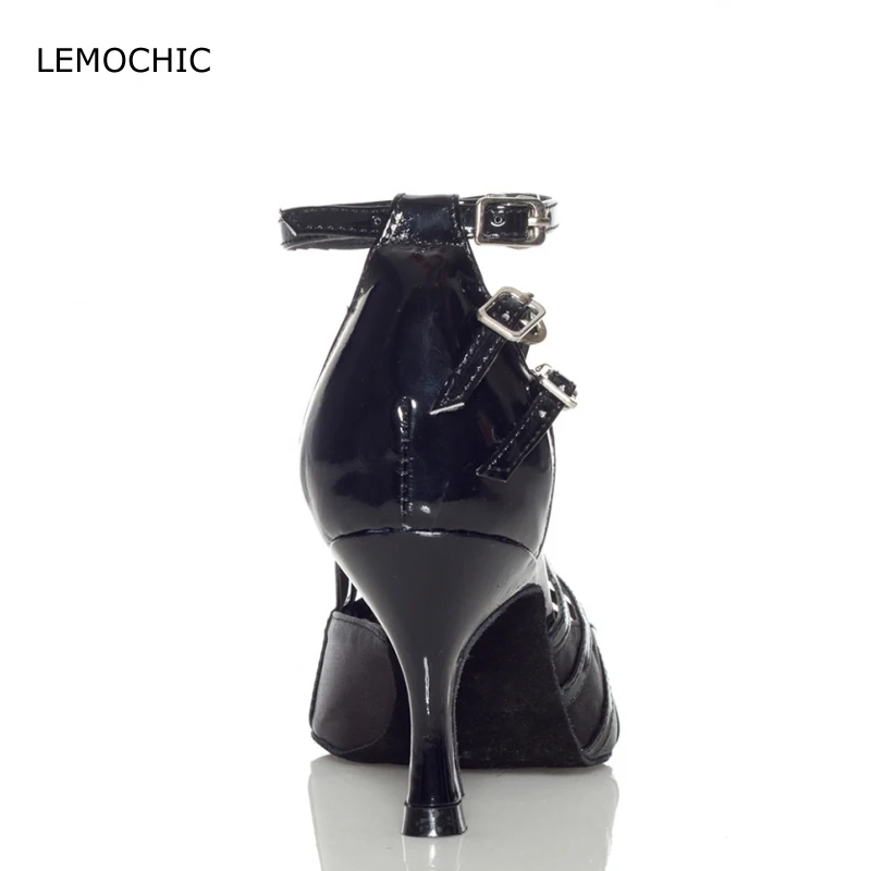 LEMOCHIC новейшая удобная женская танцевальная обувь для сальсы бальных танцев