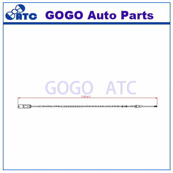 500 шт. L = 1360 мм датчик износа тормозной колодки для B MW Z4(E89) sDrive 2009/05 OEM 34356792566 |