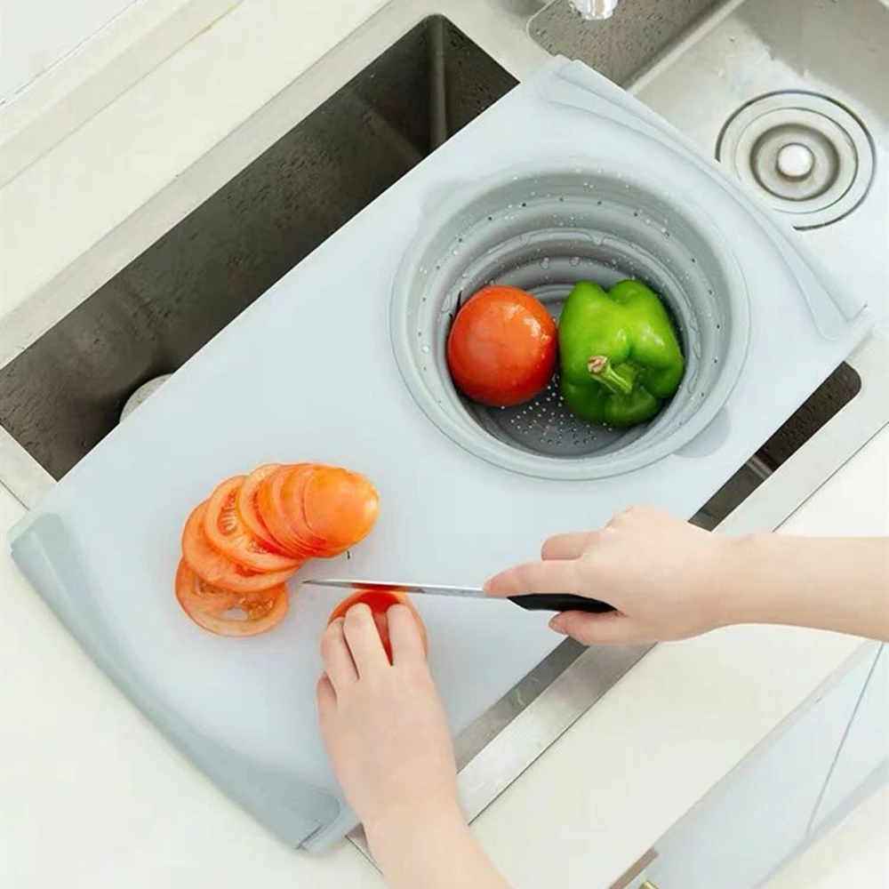 Домашняя кухонная разделочная инструменты блоки складная доска кухонные