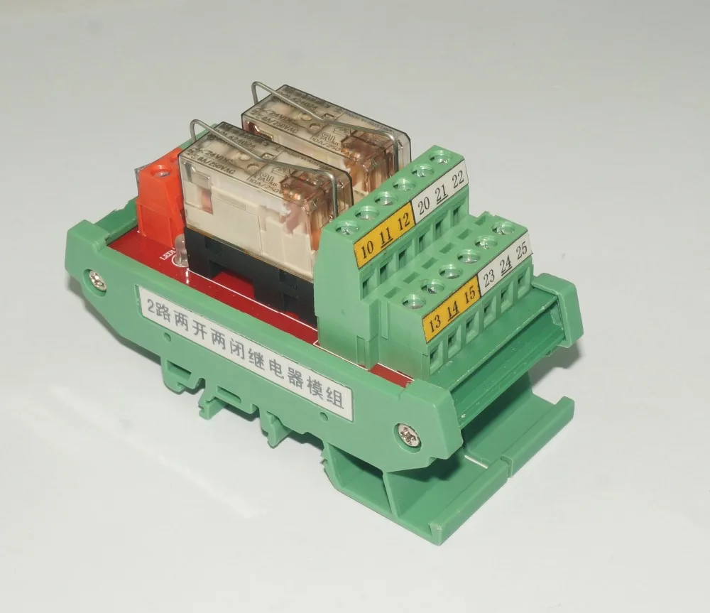 GINRI JR 2L1 2 канальный усилитель PLC релейный модуль Omron 24vdc реле|24vdc relay|relay modulerelay omron |