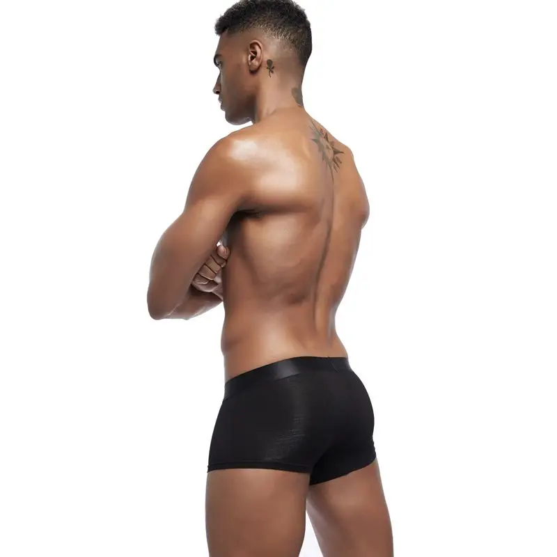 Трусы боксеры JOCKMAIL мужские 4 шт./лот модал пикантное нижнее белье U формы трусы для