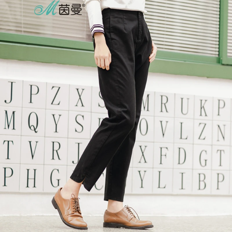 Женские брюки карандаш INMAN однотонные для отдыха на осень|pencil pants|pants femalefashion pants |